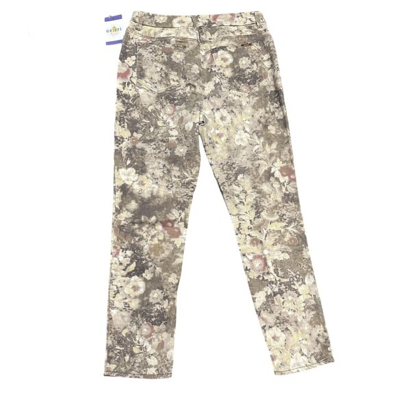 Chicos 0.5 So Slimming Girlfriend Ankle Jeans Floral Nonnacore Soft Girl Small - Picture 2 of 15